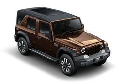 Mahindra Thar Roxx Color Burnt Sienna